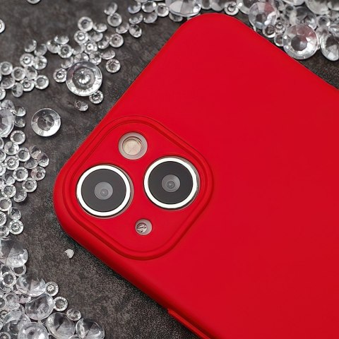 Nakładka Silicon do iPhone 15 Plus 6,7" czerwona Nakładka Silicon do iPhone 15 Plus 6,7" czerwona