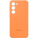 Samsung nakładka Silicone Cover do Samsung Galaxy S23 pomarańczowa