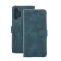 Etui Smart Velvet do Xiaomi Redmi 12C ciemnozielone