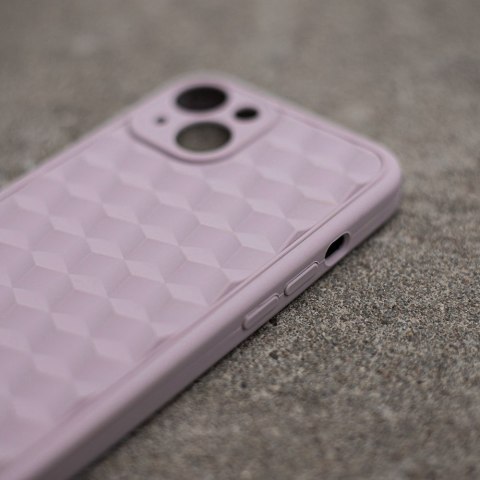 Nakładka 3D Cube do iPhone 14 Plus 6,7" caffe latte Nakładka 3D Cube do iPhone 14 Plus 6,7" caffe latte
