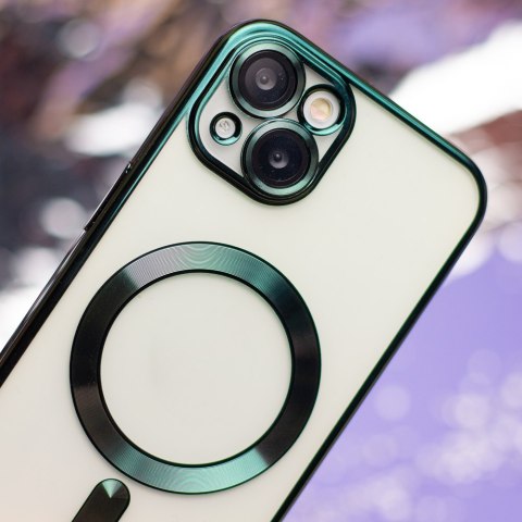 Nakładka Color Chrome Mag do iPhone 12 Pro 6,1" zielona Nakładka Color Chrome Mag do iPhone 12 Pro 6,1" zielona