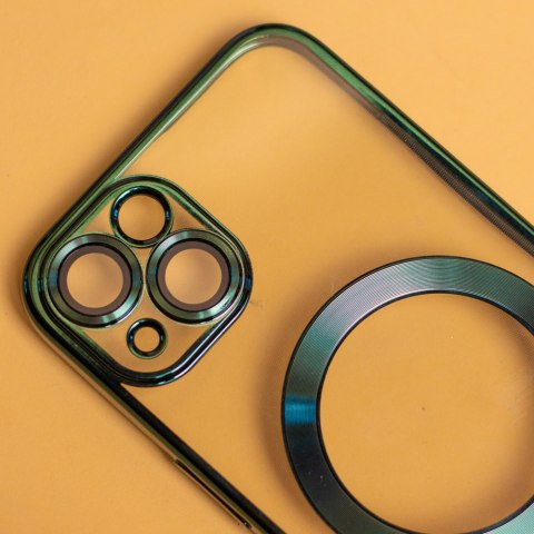Nakładka Color Chrome Mag do iPhone 12 Pro 6,1" zielona Nakładka Color Chrome Mag do iPhone 12 Pro 6,1" zielona