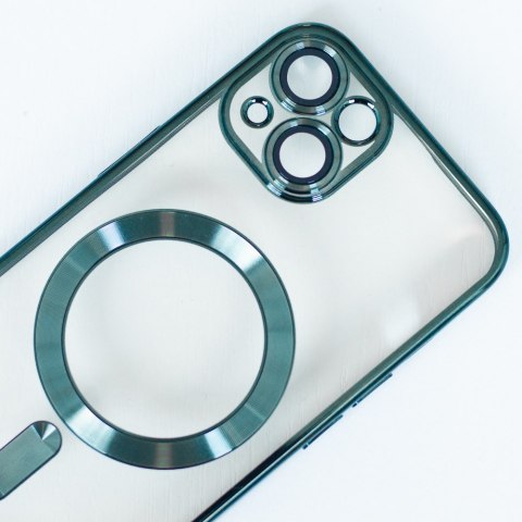 Nakładka Color Chrome Mag do iPhone 12 Pro 6,1" zielona Nakładka Color Chrome Mag do iPhone 12 Pro 6,1" zielona