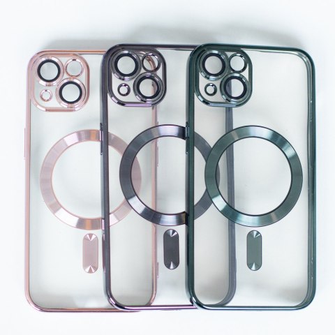 Nakładka Color Chrome Mag do iPhone 12 Pro 6,1" zielona Nakładka Color Chrome Mag do iPhone 12 Pro 6,1" zielona