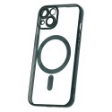 Nakładka Color Chrome Mag do iPhone 14 6,1" zielona