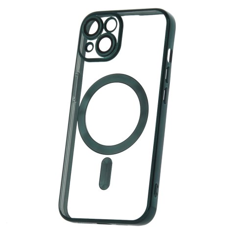 Nakładka Color Chrome Mag do iPhone 14 6,1" zielona