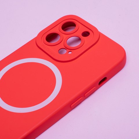 Nakładka Silicon Mag do iPhone 13 Pro 6,1" czerwona Nakładka Silicon Mag do iPhone 13 Pro 6,1" czerwona