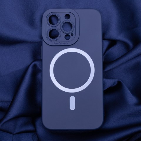 Nakładka Silicon Mag do iPhone 14 6,1" ciemnoniebieska Nakładka Silicon Mag do iPhone 14 6,1" ciemnoniebieska