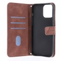 Etui Smart Trendy Porto do iPhone 14 Pro Max 6,7" brązowe