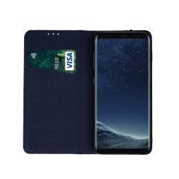 Etui skórzane Smart Pro do Samsung Galaxy S22 granatowe