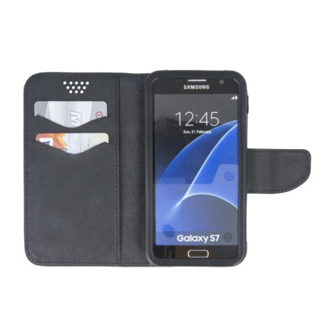 Etui Smart Universal Fancy Silicon 4,7" 74x138 czarne Etui Smart Universal Fancy Silicon 4,7" 74x138 czarne