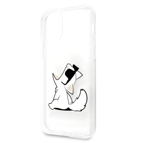 Karl Lagerfeld nakładka do iPhone 11 KLHCN61CFNRC przeźroczysty hard case Choupette Fun Karl Lagerfeld nakładka do iPhone 11 KLHCN61CFNRC przeźroczysty hard case Choupette Fun