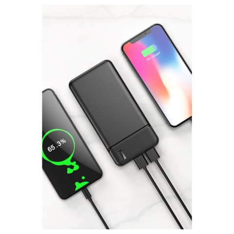 Maxlife power bank MXPB-01 20000 mAh czarny Maxlife power bank MXPB-01 20000 mAh czarny