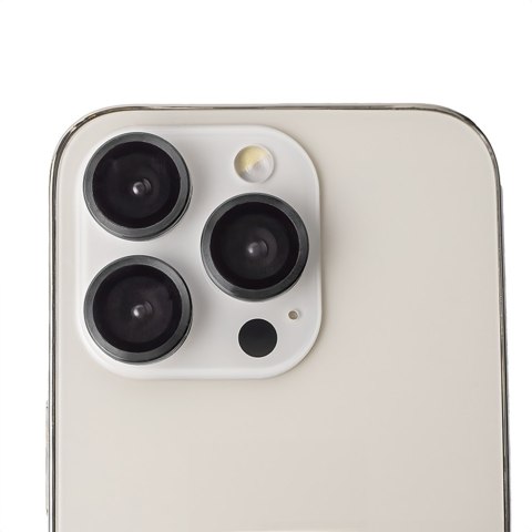 Zestaw szkieł na aparat do iPhone 11 Pro / iPhone 11 Pro Max / iPhone 12 Pro czarna ramka (3 sztuki) Zestaw szkieł na aparat do iPhone 11 Pro / iPhone 11 Pro Max / iPhone 12 Pro czarna ramka (3 sztuki)