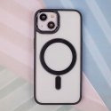 Nakładka Satin Clear Mag do iPhone 13 Pro Max 6,7" czarna