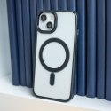 Nakładka Satin Clear Mag do iPhone 13 Pro Max 6,7" czarna