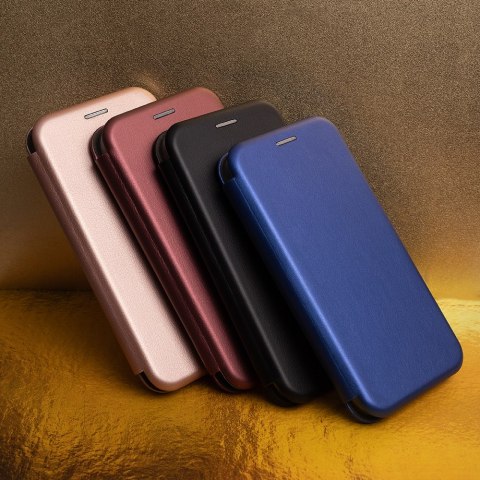 Etui Smart Diva do Oppo A17 granatowe Etui Smart Diva do Oppo A17 granatowe