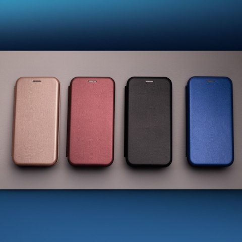 Etui Smart Diva do Oppo A17 granatowe Etui Smart Diva do Oppo A17 granatowe