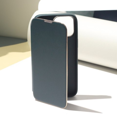 Etui Smart Gold Frame Mag do iPhone 14 Plus 6,7" ciemnozielony Etui Smart Gold Frame Mag do iPhone 14 Plus 6,7" ciemnozielony