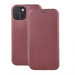 Etui Smart Diva do Xiaomi Redmi 12C burgundowe