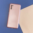 Nakładka Metallic do iPhone 14 Pro 6,1" różowa