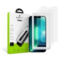 Spigen szkło hartowane Glastify Otg+ 2-Pack do iPhone 13 Pro Max / 14 Plus 6,7" clear