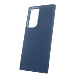 Nakładka Satin do Samsung Galaxy S22 Ultra ciemnoniebieska