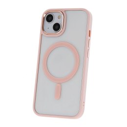 Nakładka Satin Clear Mag do iPhone 11 różowa