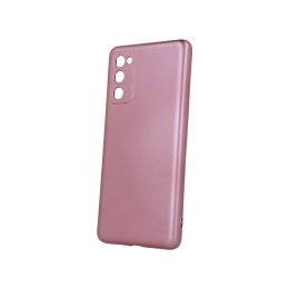 Nakładka Metallic do Samsung Galaxy S20 FE / S20 Lite / S20 FE 5G różowa