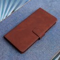 Etui Smart Velvet do Xiaomi Redmi 12C brązowe