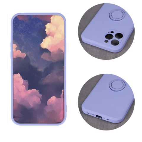Nakładka Finger Grip do iPhone 7 / 8 / SE 2020 / SE 2022 fioletowa Nakładka Finger Grip do iPhone 7 / 8 / SE 2020 / SE 2022 fioletowa