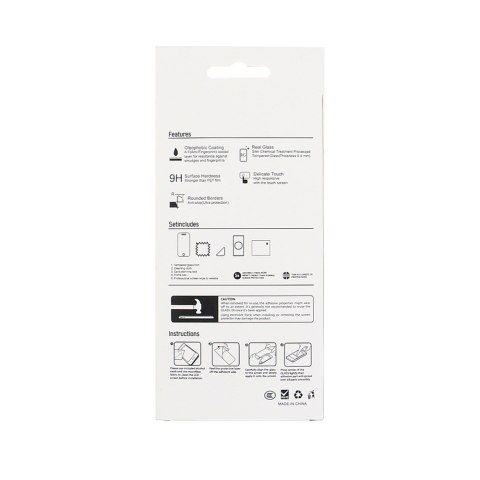 Szkło hartowane 2,5D do iPhone 13 / 13 Pro 6,1" / 14 6,1" 10w1 Szkło hartowane 2,5D do iPhone 13 / 13 Pro 6,1" / 14 6,1" 10w1