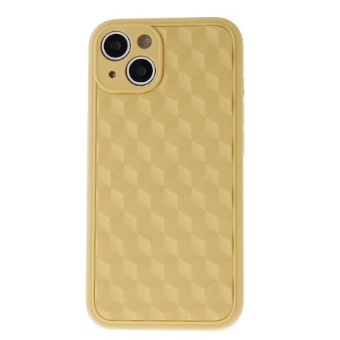 Nakładka 3D Cube do iPhone 14 Plus 6,7" lemon Nakładka 3D Cube do iPhone 14 Plus 6,7" lemon