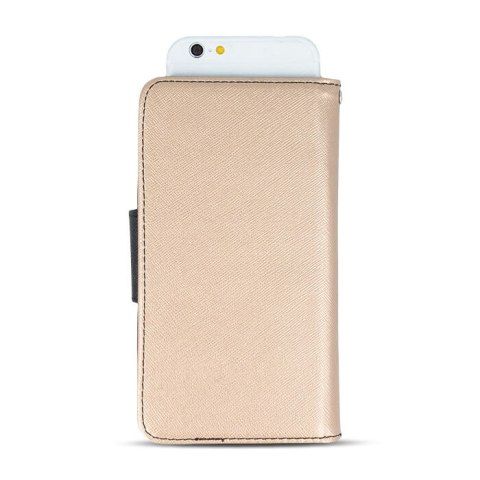 Etui Smart Universal Fancy 5,5-5,7" 80x160 czarno-złote Etui Smart Universal Fancy 5,5-5,7" 80x160 czarno-złote