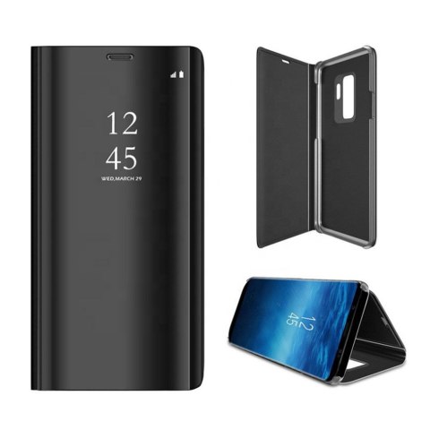 Etui Smart Clear View do Samsung Galaxy A54 czarne Etui Smart Clear View do Samsung Galaxy A54 czarne