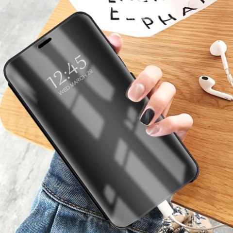 Etui Smart Clear View do Samsung Galaxy A54 czarne Etui Smart Clear View do Samsung Galaxy A54 czarne