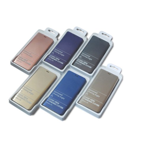 Etui Smart Clear View do Samsung Galaxy A54 czarne Etui Smart Clear View do Samsung Galaxy A54 czarne