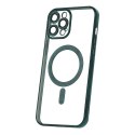 Nakładka Color Chrome Mag do iPhone 12 Pro Max 6,7" zielona