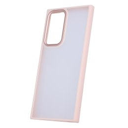 Nakładka Satin Matt do Samsung Galaxy S22 Ultra różowa