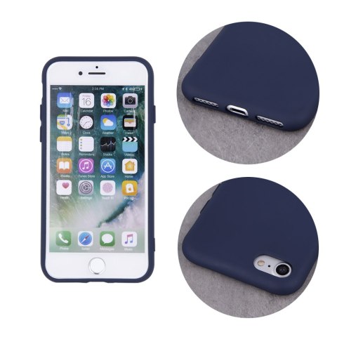 Nakładka Silicon do iPhone 14 Plus 6,7" ciemnoniebieska Nakładka Silicon do iPhone 14 Plus 6,7" ciemnoniebieska
