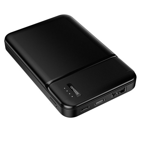 Maxlife power bank MXPB-01 5000 mAh czarny Maxlife power bank MXPB-01 5000 mAh czarny