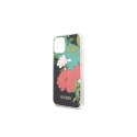 Guess nakładka do iPhone 11 Pro Max GUHCN65IMLFL01 czarny hard case Flower Collection