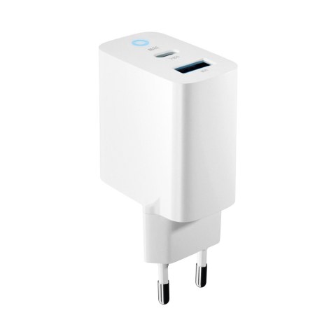 Forever ładowarka sieciowa GaN PD QC TC-06-33AC 1x USB-C 1x USB 33W biała Forever ładowarka sieciowa GaN PD QC TC-06-33AC 1x USB-C 1x USB 33W biała