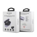 Guess słuchawki Bluetooth GUTWST31EU TWS + stacja dokująca fioletowe