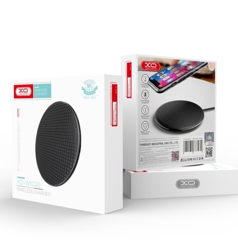 XO ładowarka indukcyjna WX020 czarna 15W XO ładowarka indukcyjna WX020 czarna 15W