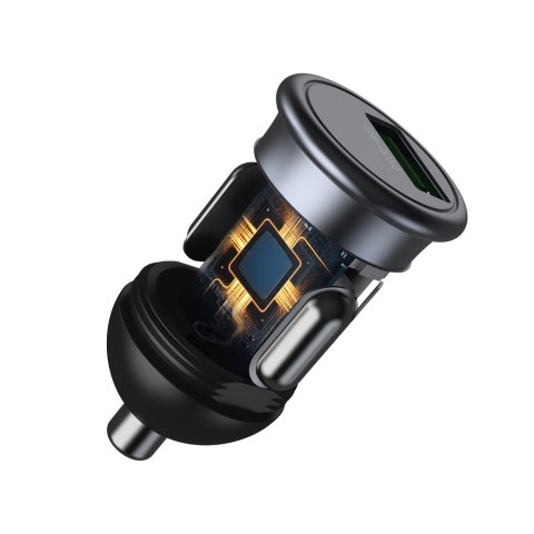 XO ładowarka samochodowa CC46 QC 3.0 18W 1x USB szara XO ładowarka samochodowa CC46 QC 3.0 18W 1x USB szara