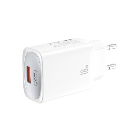 XO ładowarka sieciowa CE19 QC 18W 1x USB biała + kabel microUSB XO ładowarka sieciowa CE19 QC 18W 1x USB biała + kabel microUSB