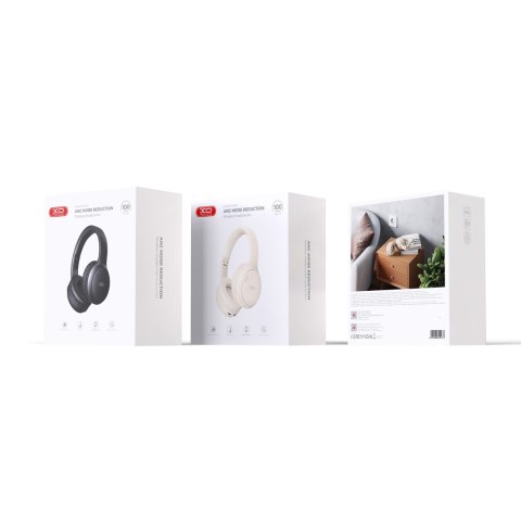 XO słuchawki Bluetooth BE41 białe nauszne ANC XO słuchawki Bluetooth BE41 białe nauszne ANC