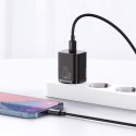 Baseus ładowarka sieciowa Super Si PD 20W 1x USB-C czarna + kabel USB-C - Lightning