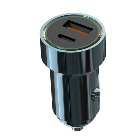 XO ładowarka samochodowa CC32 PD QC 3.0 20W 1X USB 1x USB-C niebieska XO ładowarka samochodowa CC32 PD QC 3.0 20W 1X USB 1x USB-C niebieska